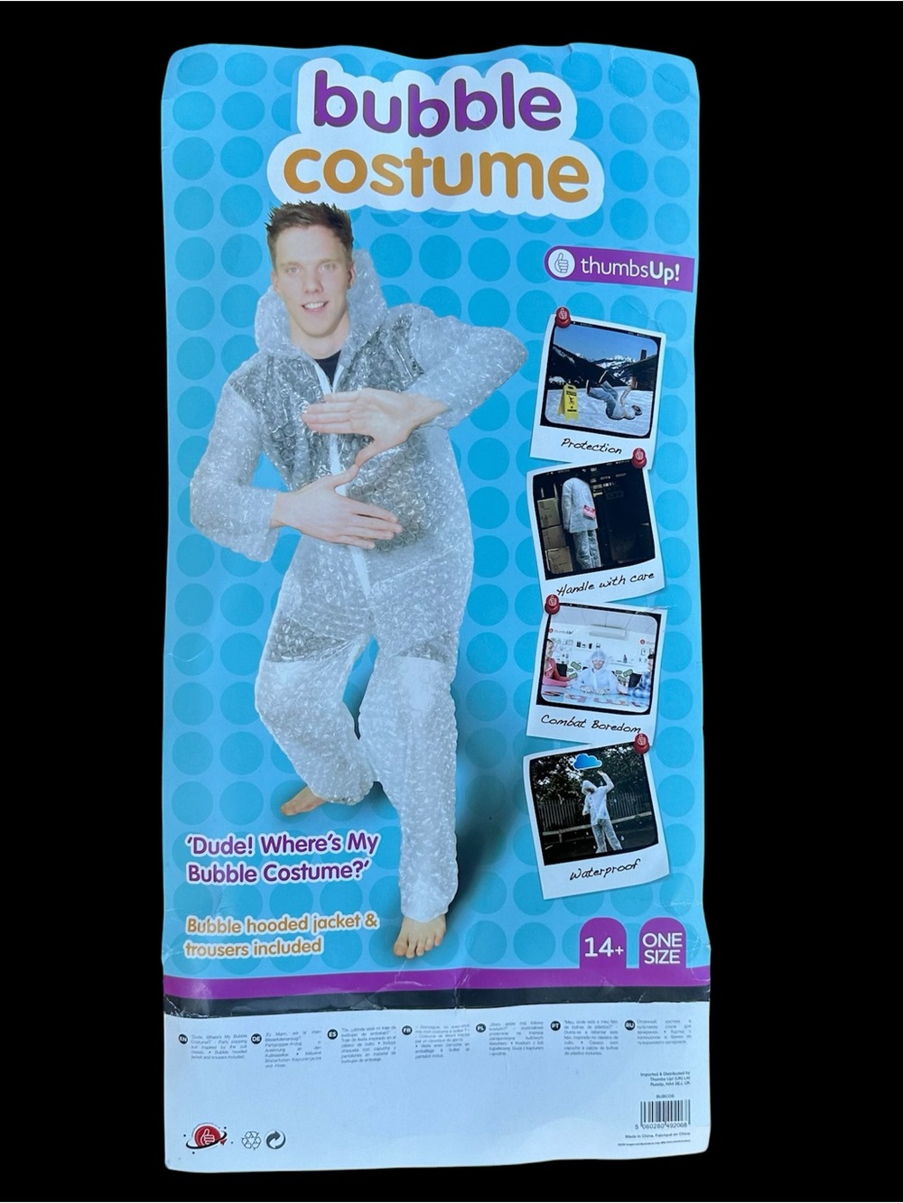 Bubble Costume - Bubble Wrap Suit - Halloween